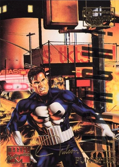 1995 Marvel Masterpieces Punisher #80 Non-Sports Card