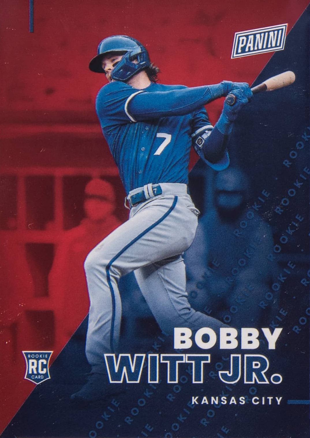 2022 Panini National Rookies Bobby Witt Jr. #RC18 Baseball Card