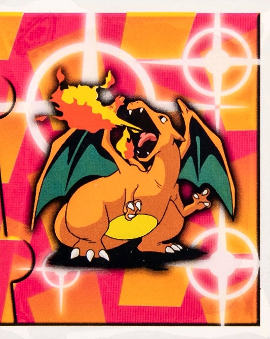 1999 Merlin Pokemon Charizard #180 TCG Card