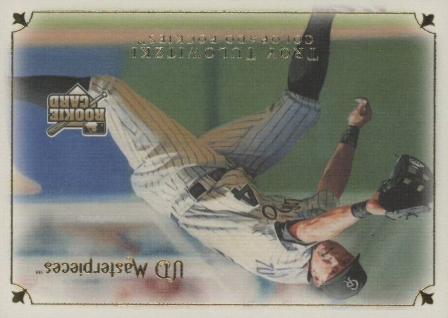 2007 Upper Deck Masterpieces Troy Tulowitzki #34 Baseball Card
