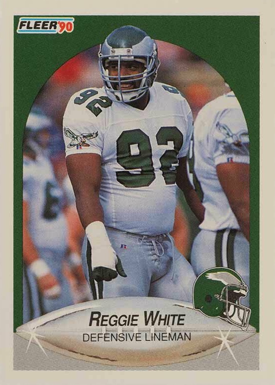 1990 Fleer Reggie White #93 Football Card