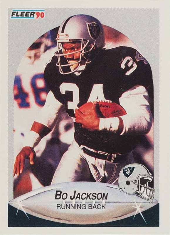 1990 Fleer Bo Jackson #256 Football Card