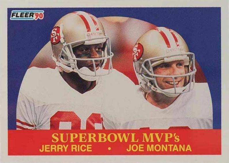 1990 Fleer Superbowl MVP'S #397 Football Card