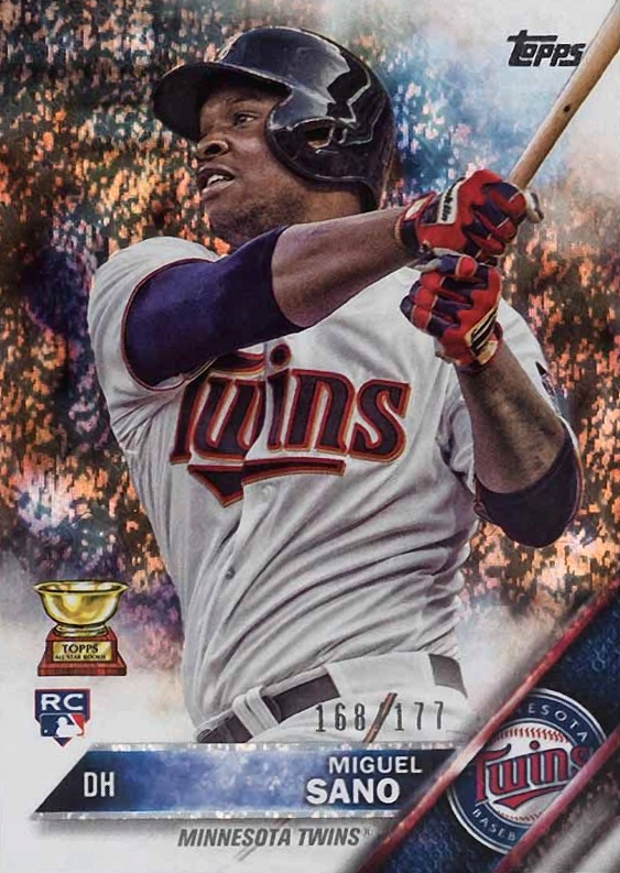2016 Topps Miguel Sano #78 Baseball Card