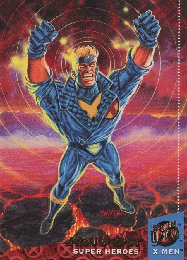 1994 Ultra X-Men Havok #29 Non-Sports Card