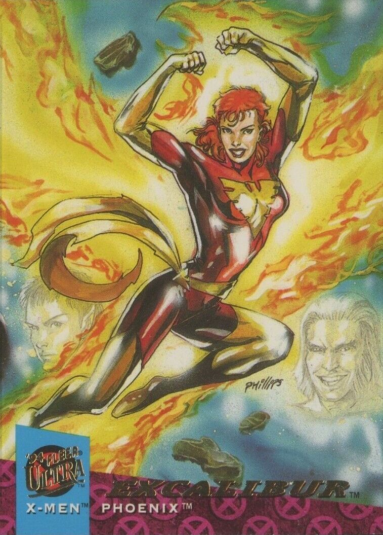 1994 Ultra X-Men Phoenix #123 Non-Sports Card