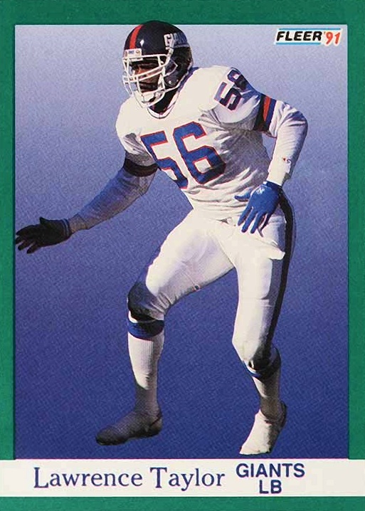 1991 Fleer Lawrence Taylor #319 Football Card