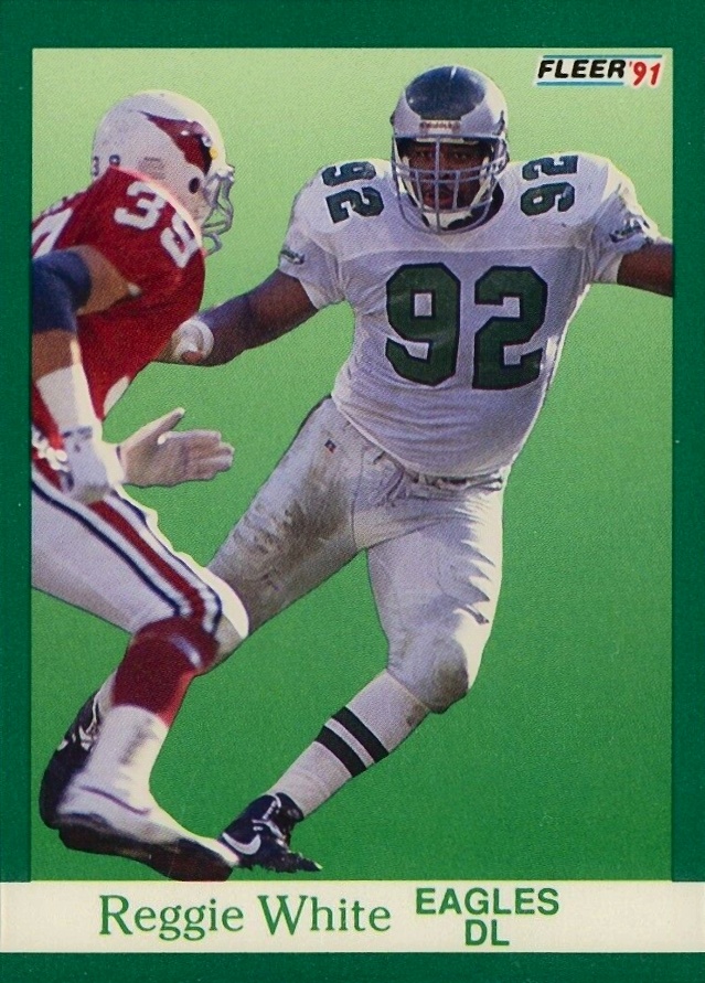 1991 Fleer Reggie White #336 Football Card