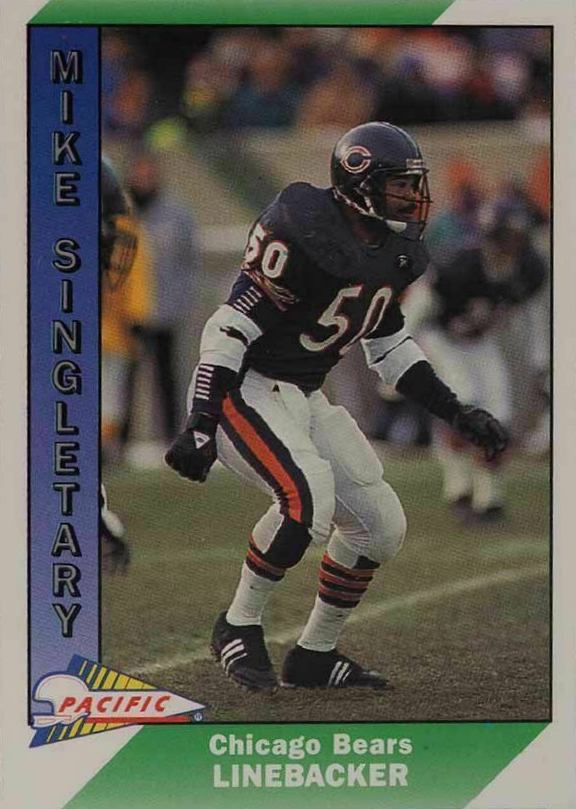 1991 Pacific Mike Singletary #53 Football Card