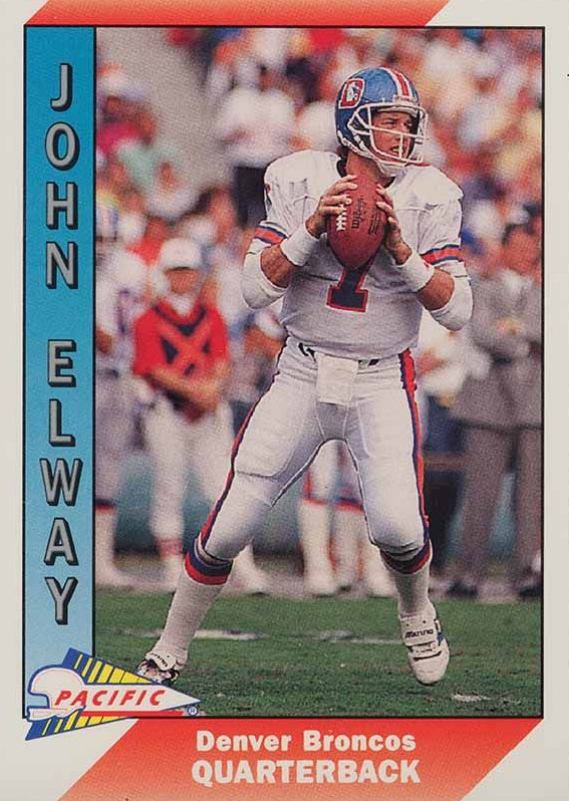 1991 Pacific John Elway #115 Football Card