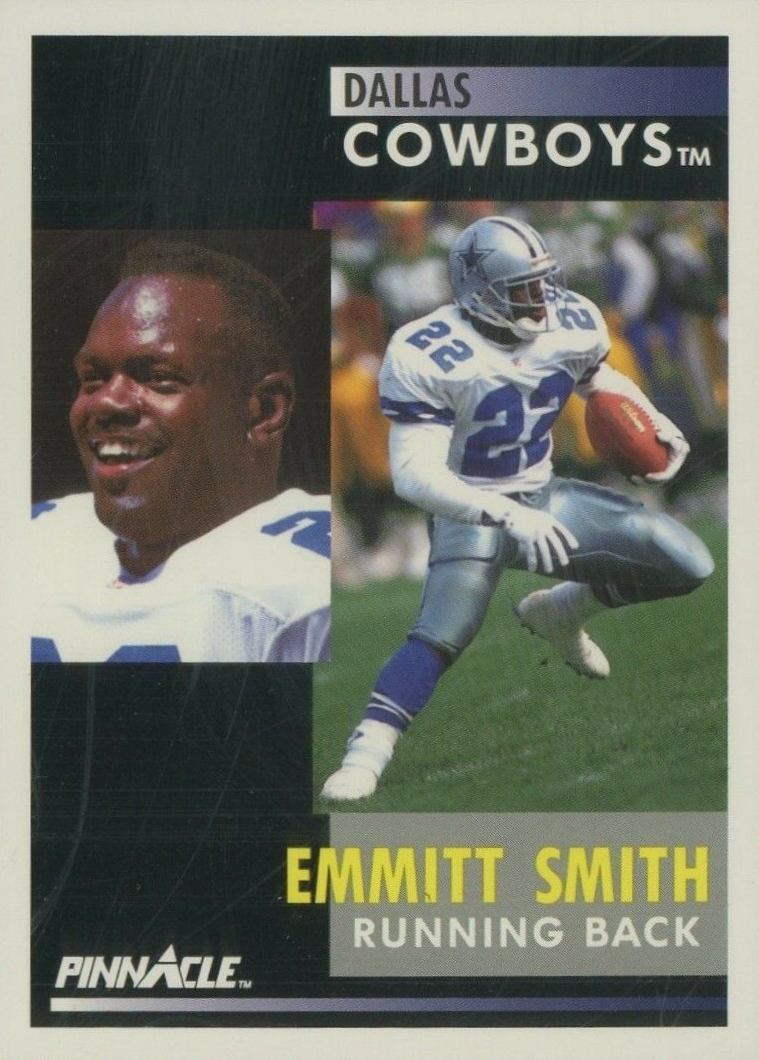 1991 Pinnacle Emmitt Smith #42 Football Card