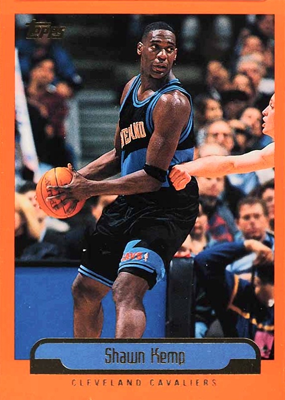 1999 Topps Shawn Kemp #32 Basketball Card