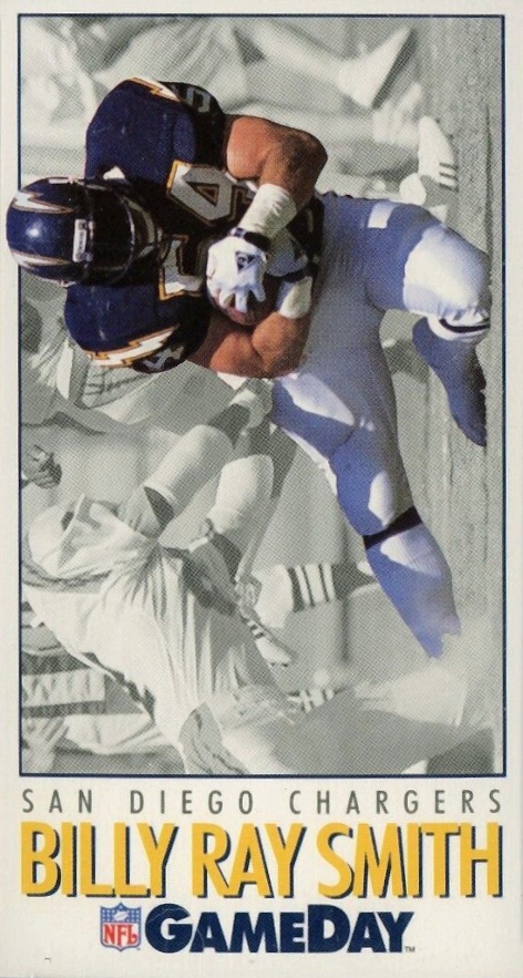 1992 Fleer GameDay Billy Ray Smith #195 Football Card