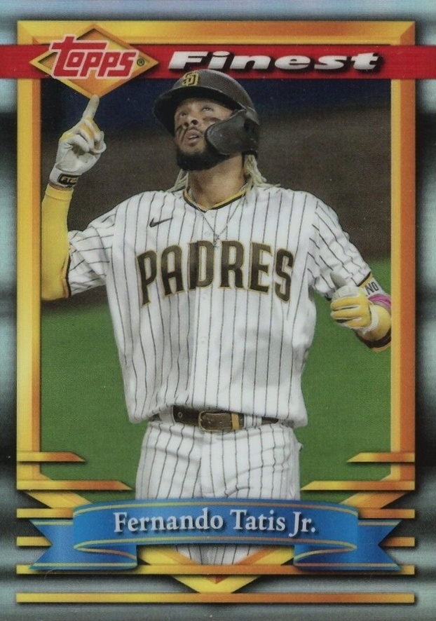 2021 Topps Finest Flashbacks Fernando Tatis Jr. #66 Baseball Card