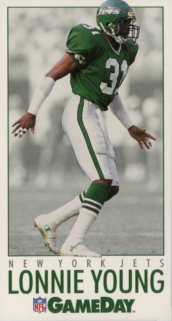 1992 Fleer GameDay Lonnie Young #318 Football Card