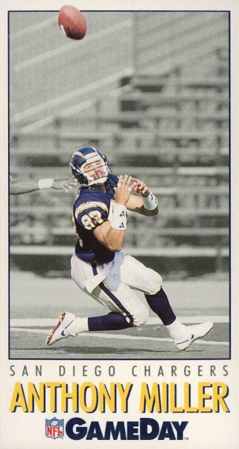 1992 Fleer GameDay Anthony Miller #386 Football Card