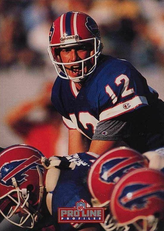 1992 Pro Line Profiles Jim Kelly #431 Football Card