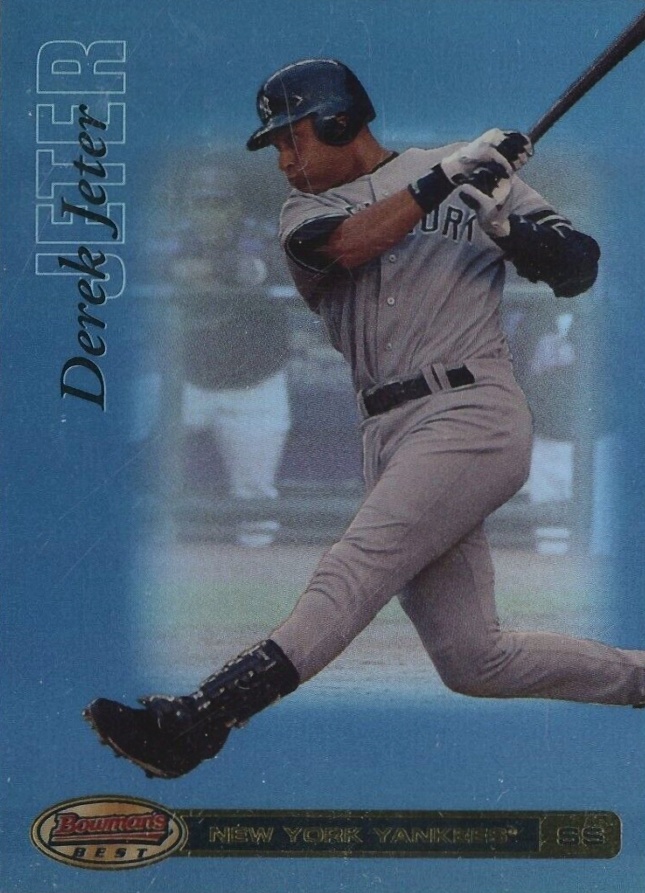 2007 Bowman's Best Derek Jeter #2 Baseball Card