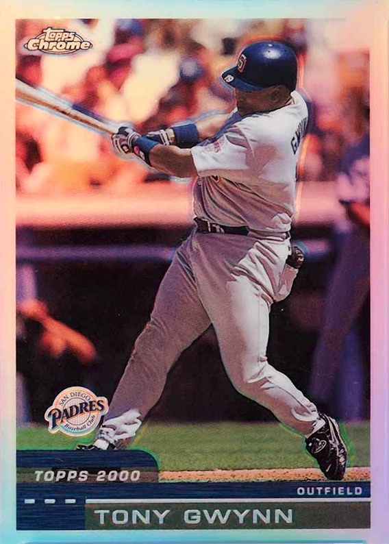 2000 Topps Chrome  Tony Gwynn #2 Baseball Card