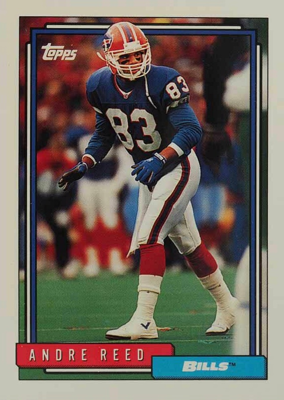 1992 Topps Andre Reed #741 Football Card