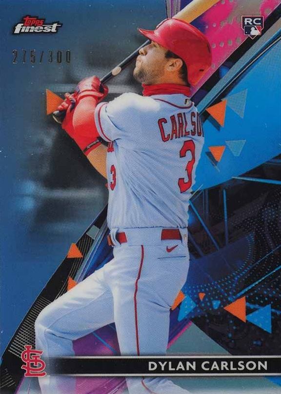 2021 Topps Finest Dylan Carlson #42 Baseball Card
