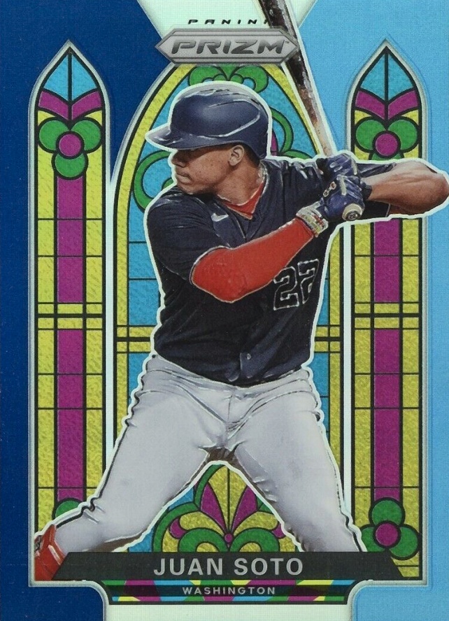 2021 Panini Prizm Stained Glass Juan Soto #SG-3 Baseball Card