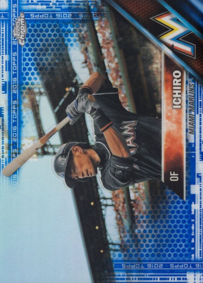 2016 Topps Chrome Ichiro #116 Baseball Card