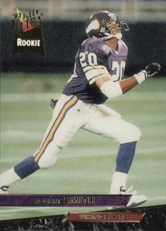 1993 Ultra Robert Smith #279 Football Card