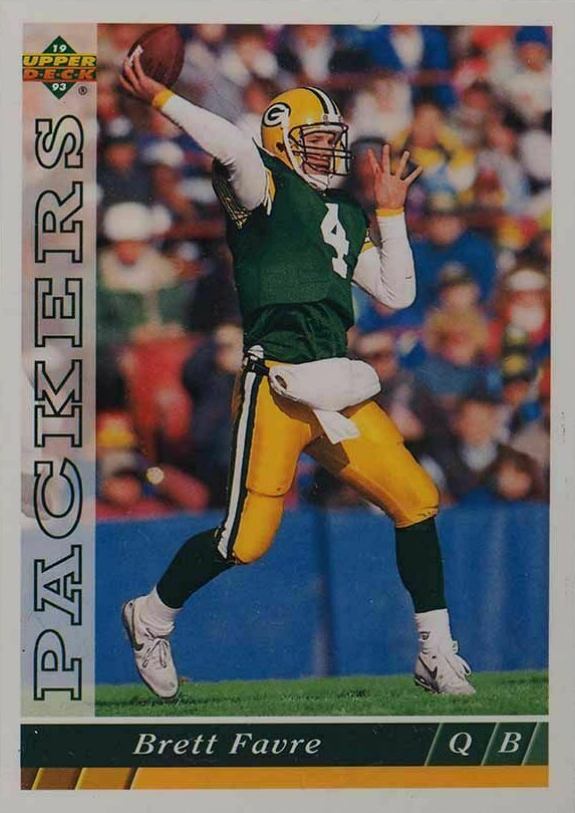 1993 Upper Deck Brett Favre #360 Football Card