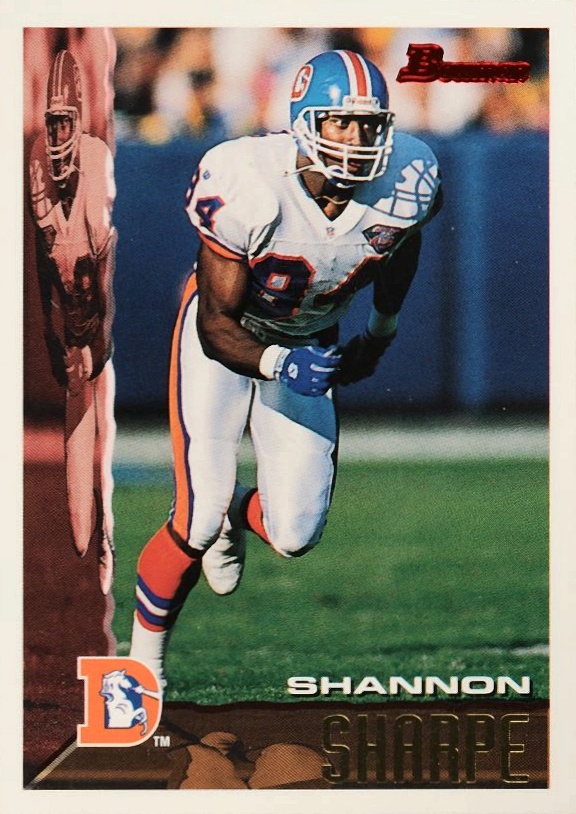 1995 Bowman Shannon Sharpe #278 Football Card