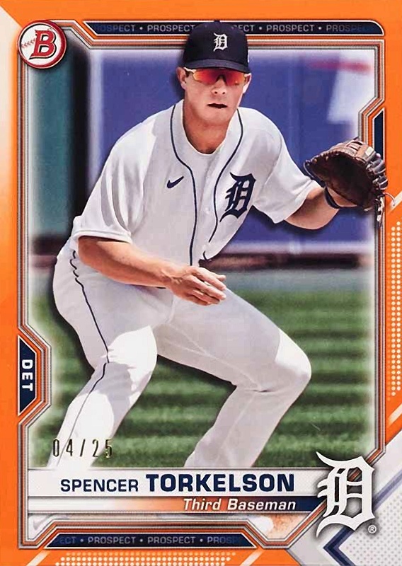 2021 Bowman Paper Prospects Spencer Torkelson #BP96 Baseball Card