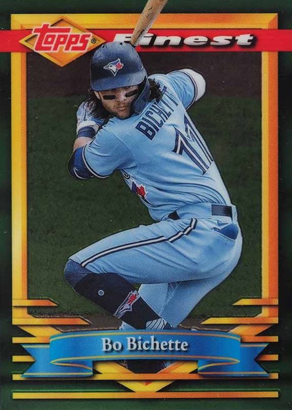 2021 Topps Finest Flashbacks Bo Bichette #111 Baseball Card