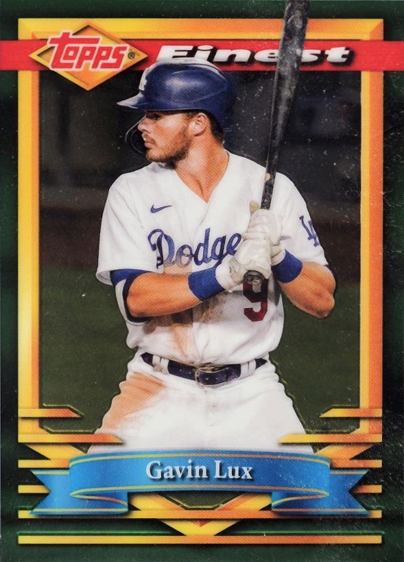 2021 Topps Finest Flashbacks Gavin Lux #181 Baseball Card