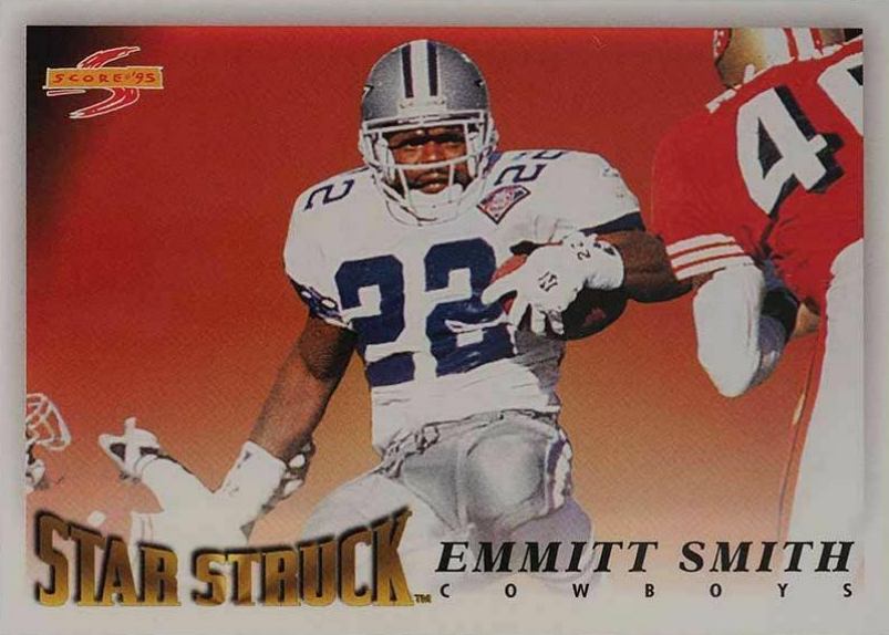1995 Score Emmitt Smith Ss #206 Football Card