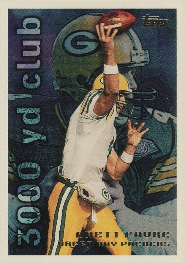 1995 Topps Brett Favre #34 Football Card