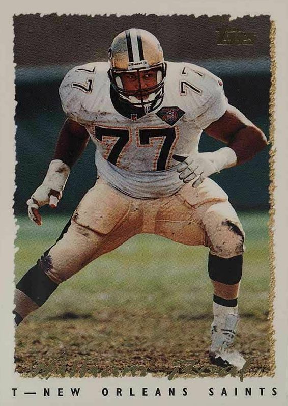 1995 Topps Willie Roaf #106 Football Card