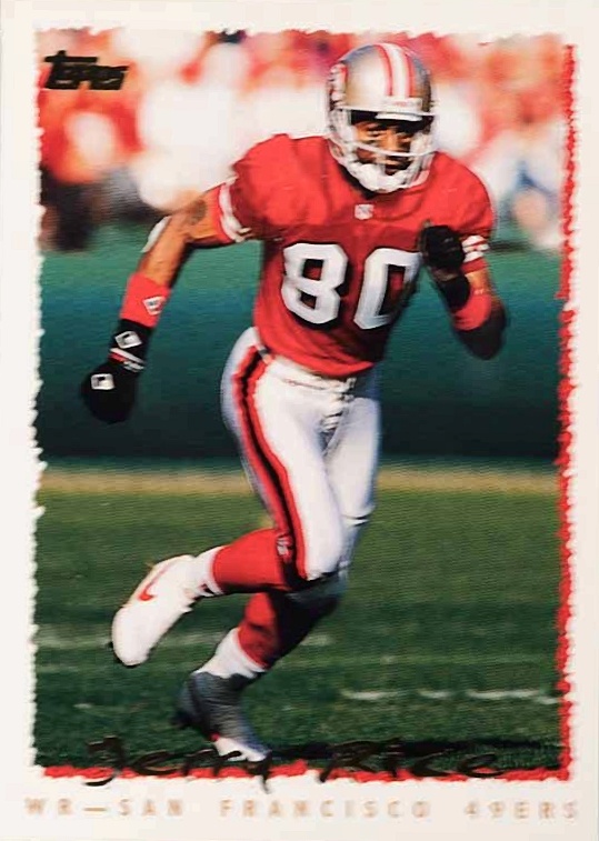 1995 Topps Jerry Rice #220 Football Card