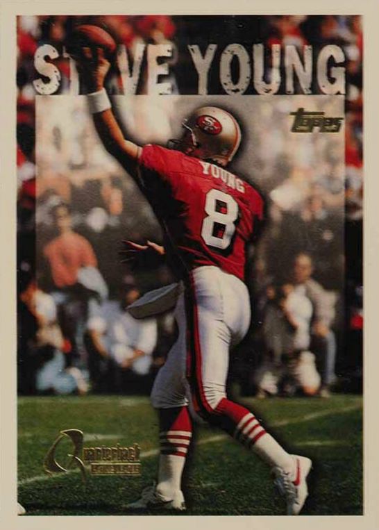 1995 Topps Steve Young #422 Football Card