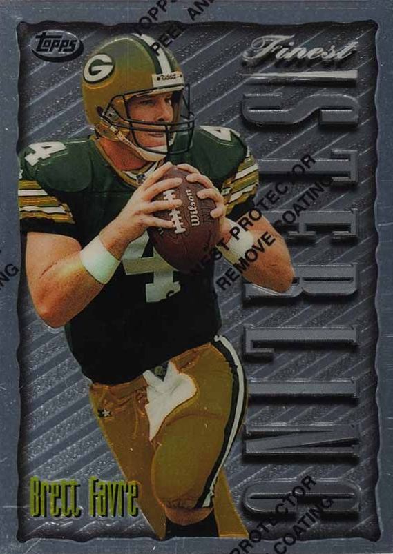 1996 Finest Brett Favre #4 Football Card