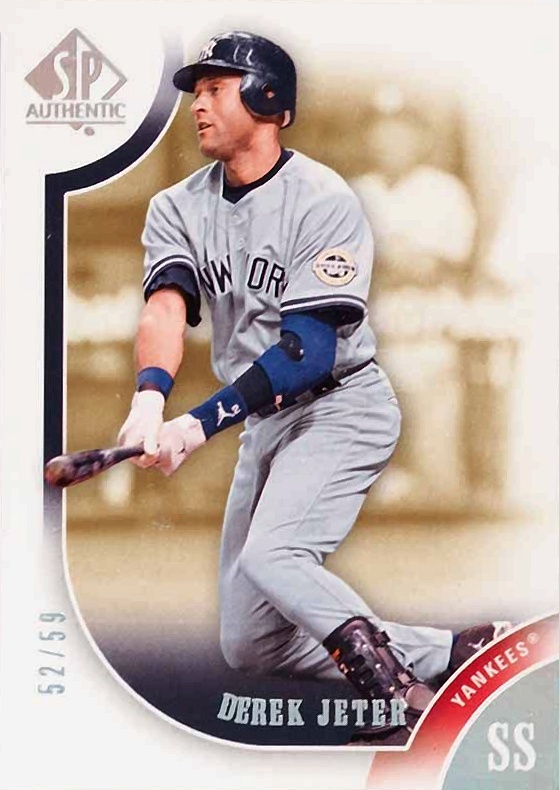 2009 SP Authentic Derek Jeter #2 Baseball Card