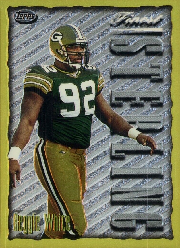 1996 Finest Reggie White #296 Football Card