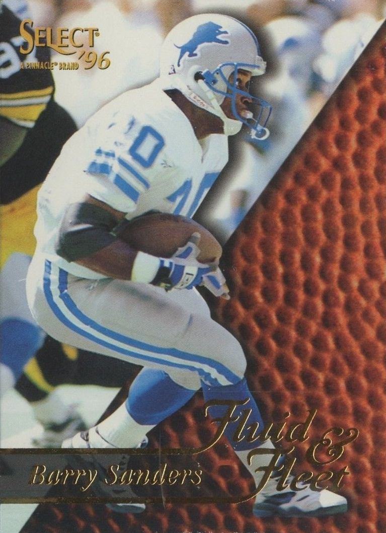 1996 Select Barry Sanders #181 Football Card