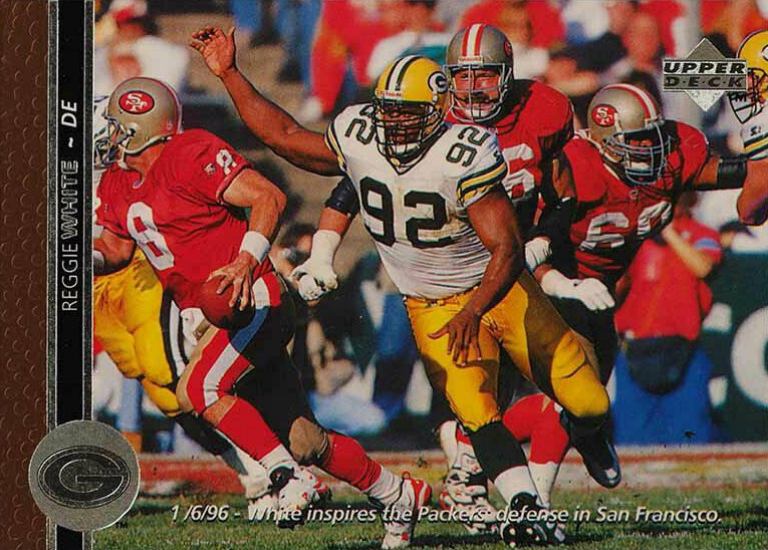 1996 Upper Deck Reggie White #298 Football Card