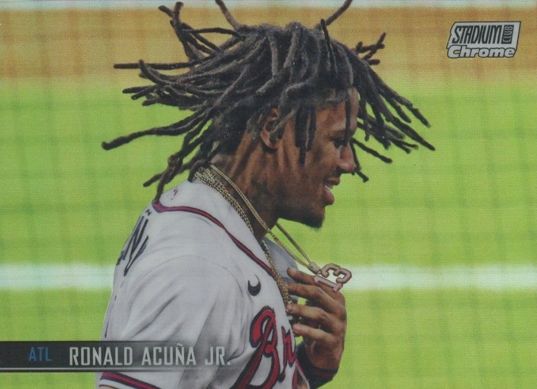 2021 Topps Stadium Club Ronald Acuna Jr. #57 Baseball Card