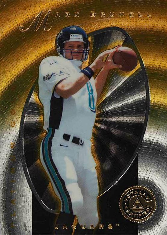 1997 Pinnacle Totally Certified Mark Brunell #12 Football Card
