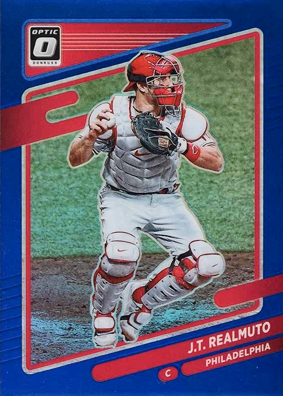 2021 Panini Donruss Optic J.T. Realmuto #161 Baseball Card