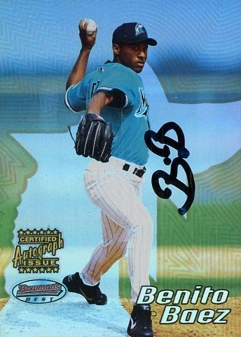 2002 Bowman's Best  Benito Baez #102 Baseball Card