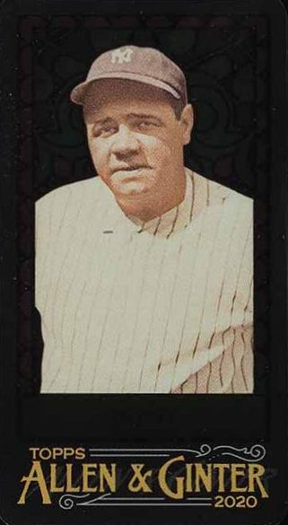2020 Topps Allen & Ginter Babe Ruth #383 Baseball Card