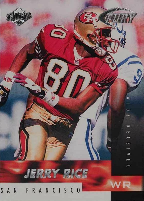 1999 Collector's Edge Fury Jerry Rice #113 Football Card