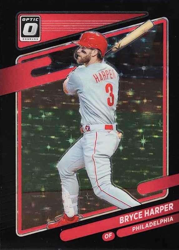 2021 Panini Donruss Optic Bryce Harper #176 Baseball Card